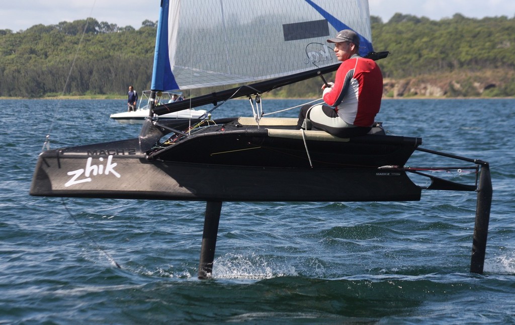 Rob Gough lr - Zhik Moth Australian Championships 2011 &copy; Sail-World.com /AUS http://www.sail-world.com
